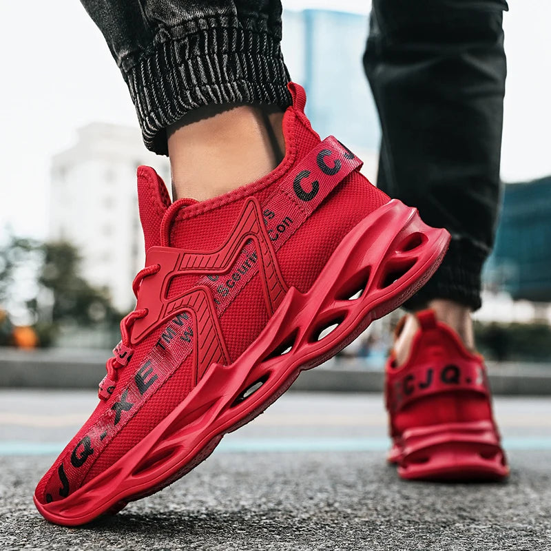 MAEDEF 2024 Men Running Sneakers Lightweight Sport Shoes Classical Mesh Breathable Casual Shoes Male Fashion Moccasins Sneakers