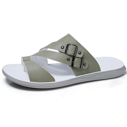 New Men's Daily Slippers Outdoor Casual Sandals Non-slip Lightweight Male Cool Slides Outdoor Man Half Drag Flip-flops Sandalias