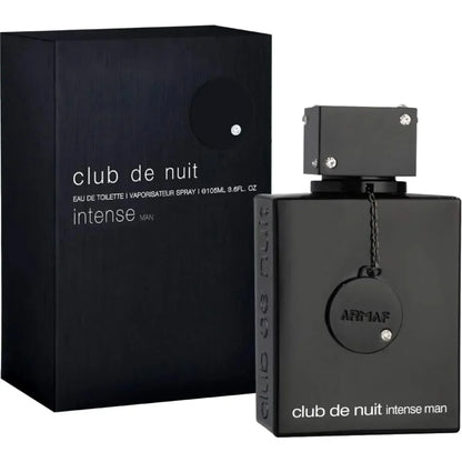 Club De Nuit Urban Men Fragrance, Dark Glass Bottle Oriental Spicy Aroma, Long Lasting Scent For Party Business Daily Wear