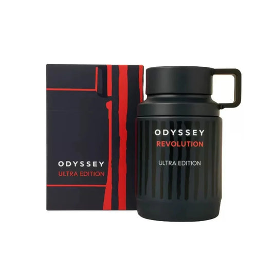 Armaf Odyssey Revolution Ultra Edition EDP 100ml (3.4 fl oz), Fougere Oriental Woody Fragrance for Men