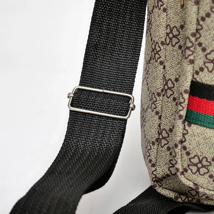 2026 New Fashion Men's Crossbody Bag Casual Multi-Layer Versatile Business Shoulder Bag Handbag