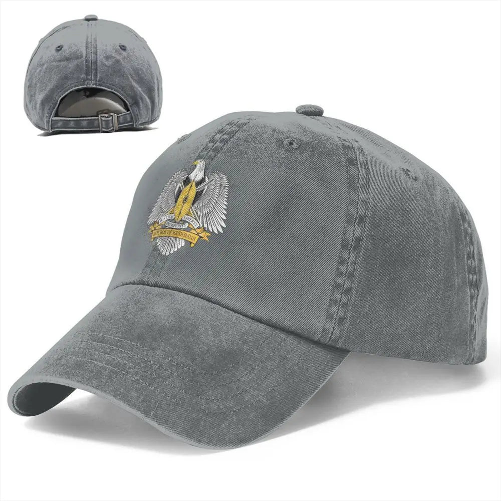 Men Baseball Cap South Sudan Emblem Charcoal Washed Denim Classic Vintage Cotton Dad Trucker Hat Unisex Adult
