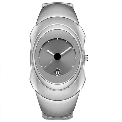 Fashion Quartz Watch Mens Y2k Red Alien Style Green Creative Blade Design Special Fashion Unique Steel Men Watch Personalize AAA Clock