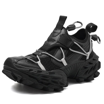 Men's Paris Shoes Top Version 2025 New Fashion Trend Dad Shoes Thick Bottom Heightening Casual Sports Shoes Rubber Outsole