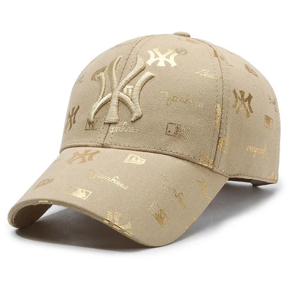 Men Women Baseball Cap Summer Cotton Hat for Outdoor Sports MY Embroidery Snapback Hip-Hop Cap Casual Gorra Hombre Visor Dad Hat