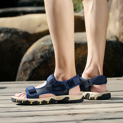 Big Size Summer Comfortable Outdoor Men's Sandals Lightweight Men Shoes For Male Casual Shoes Water Walking Soft Beach Sandals