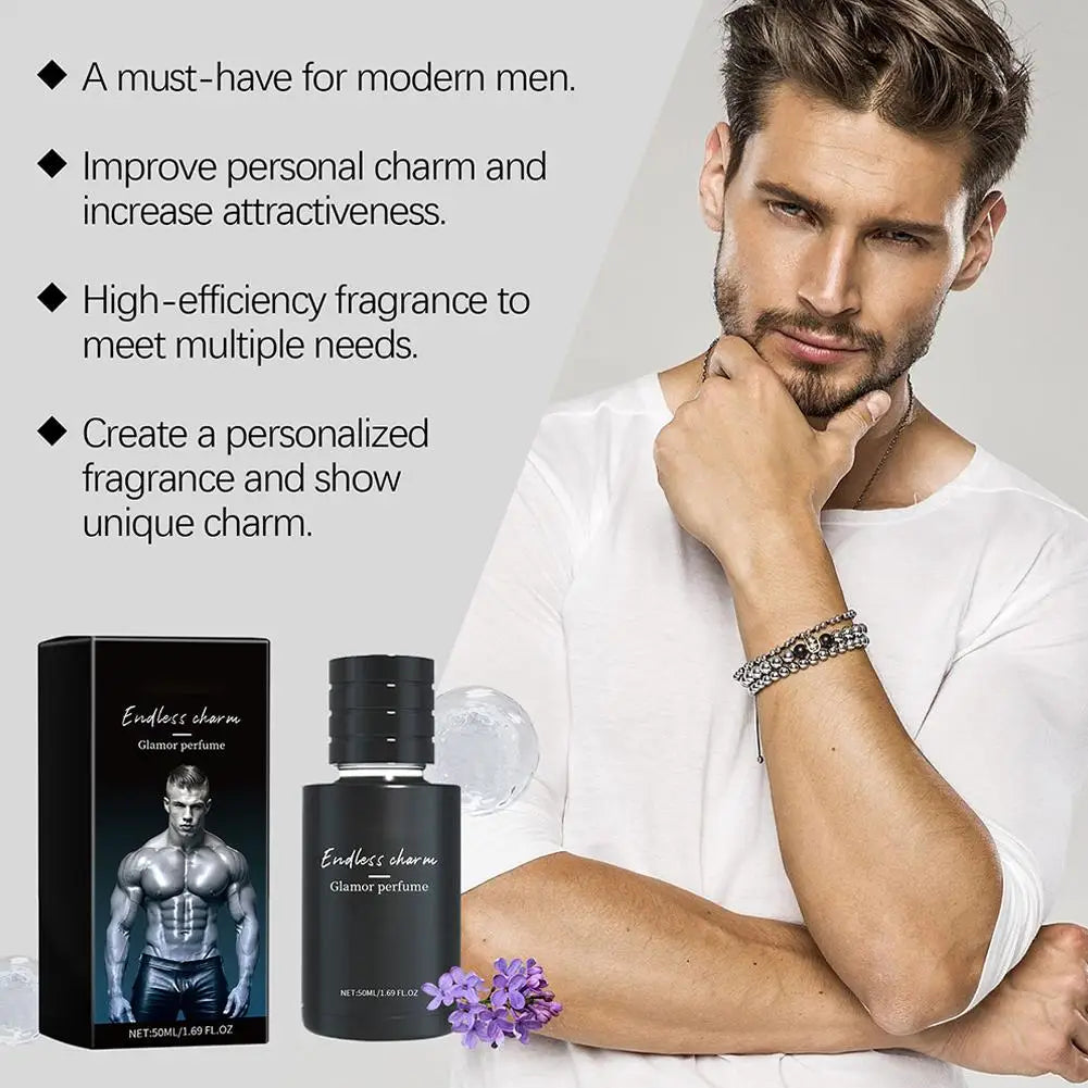 Men's Long Lasting Charm Body Fragrance Enhance Attractiveness Men's Body Fragrances Spray Long Lasting Men's Dating Fragrance