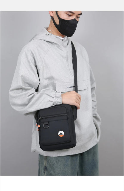 3 Layers Design Men's Small Bag Lightweight Oxford Men's Pouch Crossbody Bags For Man Fashion Casual Men's Handbag ShoulderBag