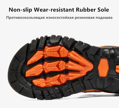 Brand Summer Men's Sandals Genuine Leather Men Slippers Gladiator Men Beach Sandals Soft Comfortable Outdoors Wading Shoes 38-47