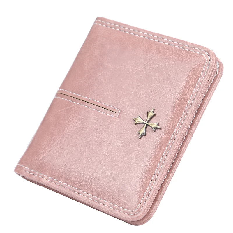 New Mini Women Wallets Slim Women Fashion Small Wallets Zipper PU Leather Quality Female Purse Card Holder Wallet