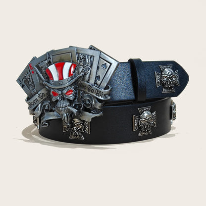 New Rivet Belt Metal Belt Men And Women Punk Hardware Jeans Belt Y2K Belt PU Leather Wide Adjustable Women's Belt Accessories