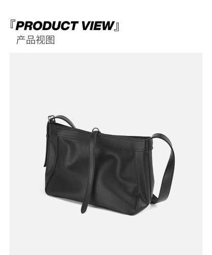 New Fashion Men's Crossbody Bag Large Capacity Crossbody Bags Men Women High Quality Leather Shoulder Bag Men Sports Cycling Bag