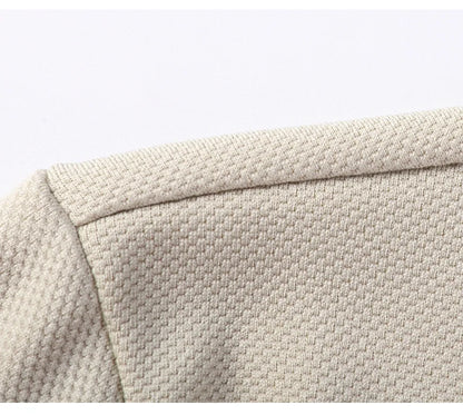 Spring Autumn Knit Cardigan Men Fashion Solid Color Stand Collar Slim Fit Comfortable Casual Men's Korean Knitted Sweater Jacket