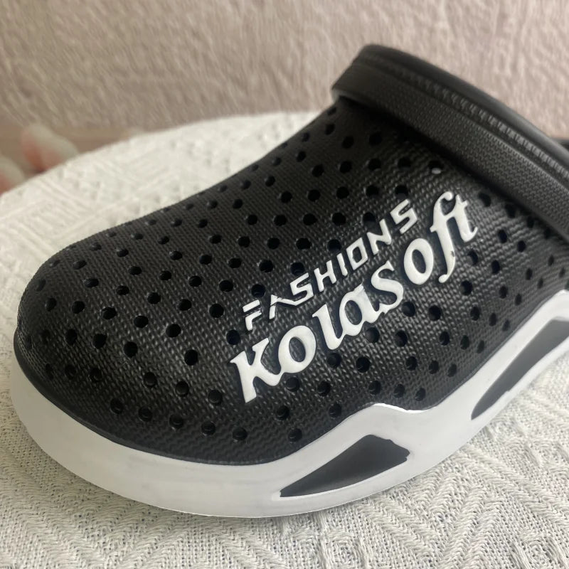 Men's Sandals, Comfortable, Lightweight, Non-Slip, Breathable Indoor and Outdoor Eva Slippers, Outdoor Garden Shoes, Beach Shoes