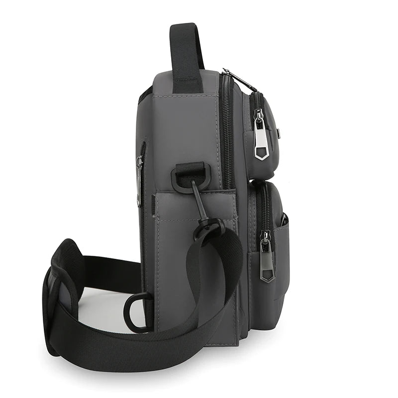 Men's Bag Outdoor Travel Shoulder Bag High Quality Nylon Crossbody Bags For Man Multi Functional Men's Handbag Bag Waist Packs