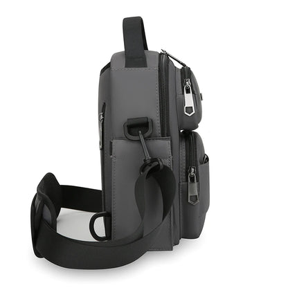 Men's Bag Outdoor Travel Shoulder Bag High Quality Nylon Crossbody Bags For Man Multi Functional Men's Handbag Bag Waist Packs