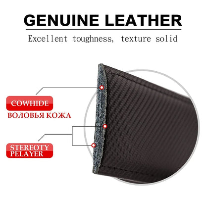 Men Belt Genuine Leather Belts Without Buckle Black Brown Men's Belts Without Buckle Cowskin  Luxury Belt  Cinturones Para Mujer