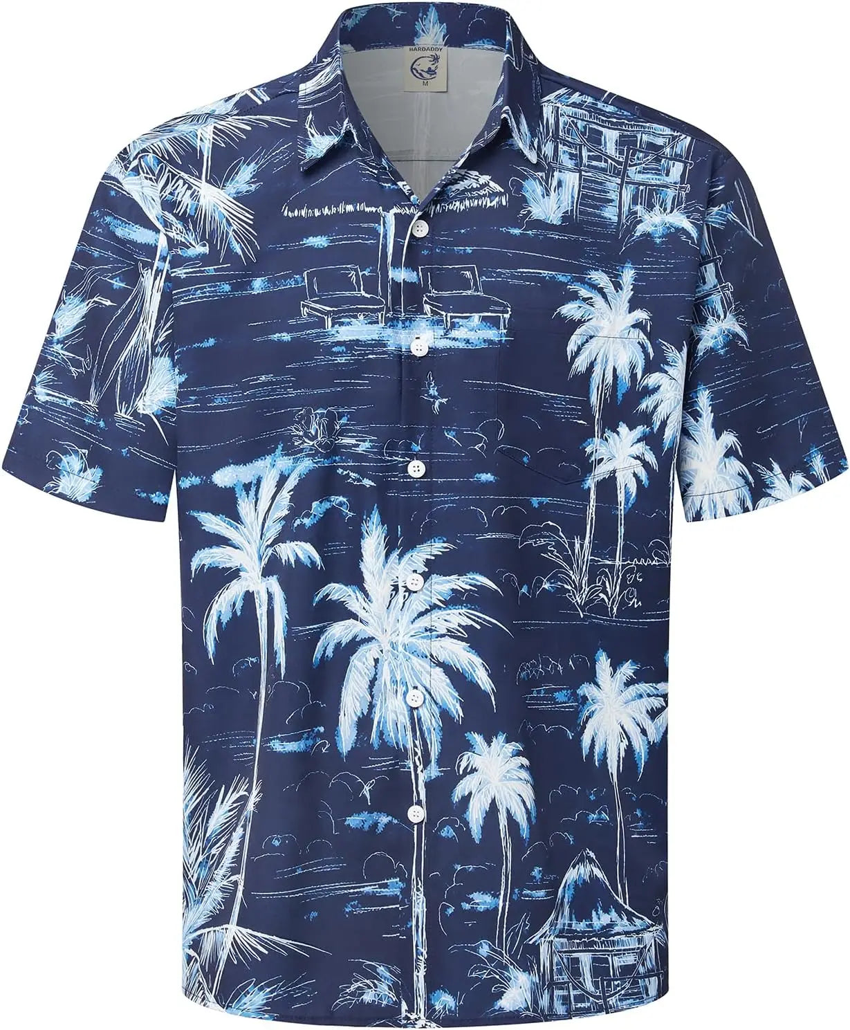Men's Coconut Tree 3D Print Shirt for Summer - Quick-Drying, Loose Fit, Suitable for Everyday Wear, Perfect for Beach Vacations