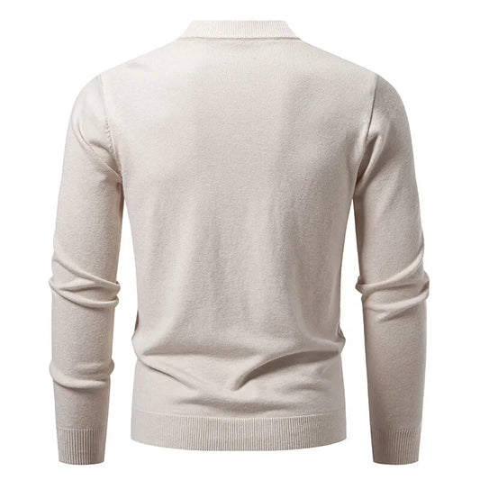 2026 New Knit Cardigan Men Korean Style Fashion Smart Casual V-Neck Knitted Sweatercoat Mens Solid Color Slim Sweater Outerwear