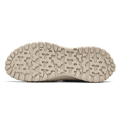 Men Outdoor Protective Toe Sandals Hollow Breathable Mesh Upper Quick Dry Lining Non Slip Walking Camping Driving Casual Shoes