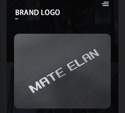 MATE ELAN Minimalism Waterproof Men Crossbody laptop Messenger Bags Simple Casual Male Nylon Travel Shoulder Bag School Bookbag