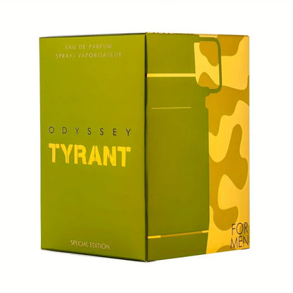 Armaf Odyssey Tyrant Special Edition Eau De Parfum 100ml 3.4fl.oz Long Lasting Men Perfume Woody Spicy Scent
