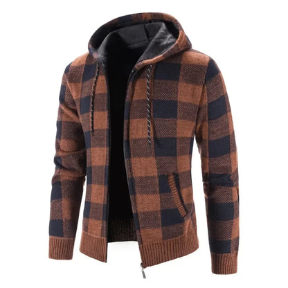 LEGIBLE 2025 Men's Sweaters Autumn Winter Wool Zipper Cardigan Sweaters Man Casual Knitwear Sweatercoat Male