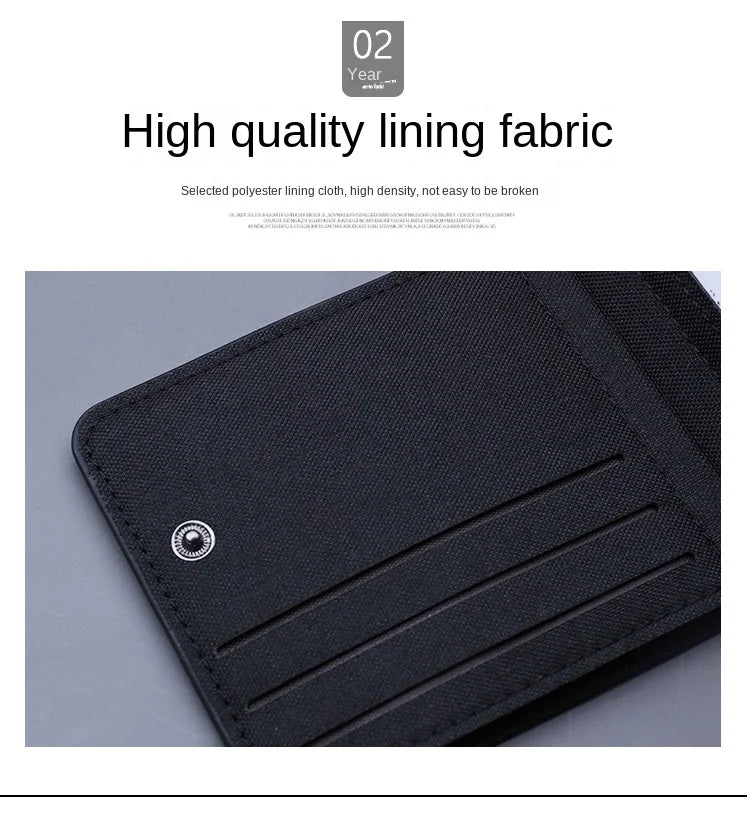 Horse Dragon Pattern Canvas Boy Girl Kids Wallet Black Card Holder Male Money Bag Bank Holder Short Purse Credit Card Case Bag