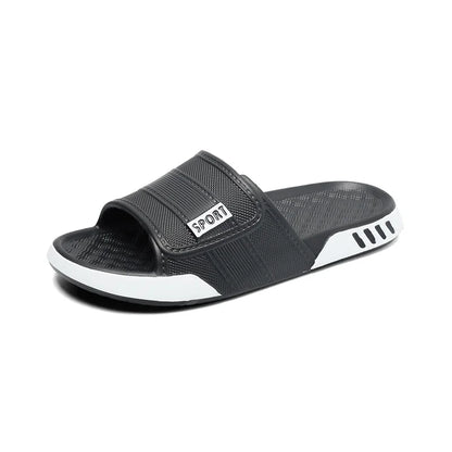 Plus Size Men Sporty EVA Cloud Slides 3.0cm Thick Sole Non Slip Sandals Ultra Soft Cushion Open Toe Summer Gym Beach Pool Slippe