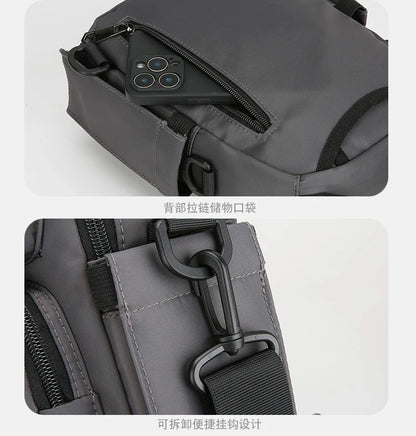 Men's Bag Outdoor Travel Shoulder Bag High Quality Nylon Crossbody Bags For Man Multi Functional Men's Handbag Bag Waist Packs