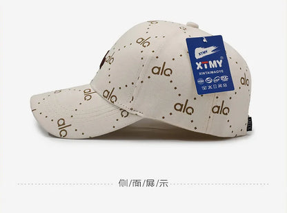 Hats Spring/Summer Ins Trendy Embroidered Baseball Hats - Duck Tongue Hats Men's and Women's Casual Versatile Sunshade Hats