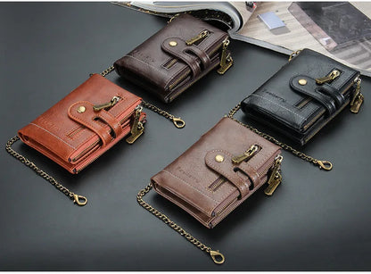 New Men Wallets Name Engraving 11 Card Holders Men Short Purse Double Zipper Coin Pocket High Quality Male Purse Cartera