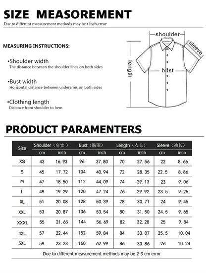 2026 Summer Men's Short-Sleeve Shirt, Coconut Tree Print, Color-Blocked Placket, Casual Vacation Beach Shirt, Hawaiian Shirt