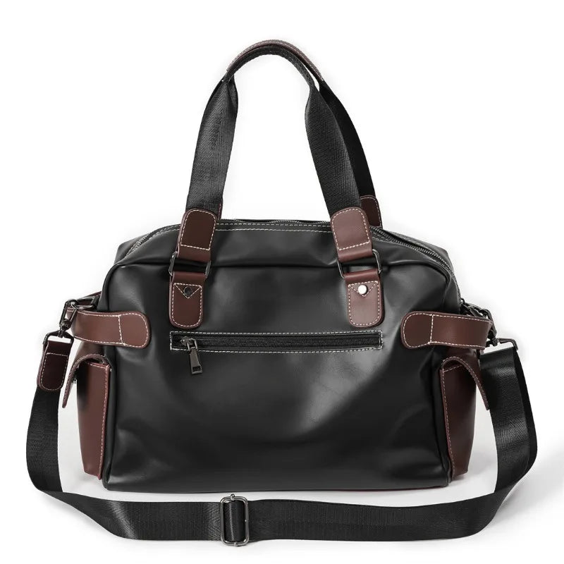 High Quality Handbag Men Business Briefcase Vinatge Fashion Top-Handle Bags For Men Large capacity Travel Laptop Bags Satchels