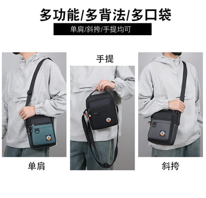 3 Layers Design Men's Small Bag Lightweight Oxford Men's Pouch Crossbody Bags For Man Fashion Casual Men's Handbag ShoulderBag