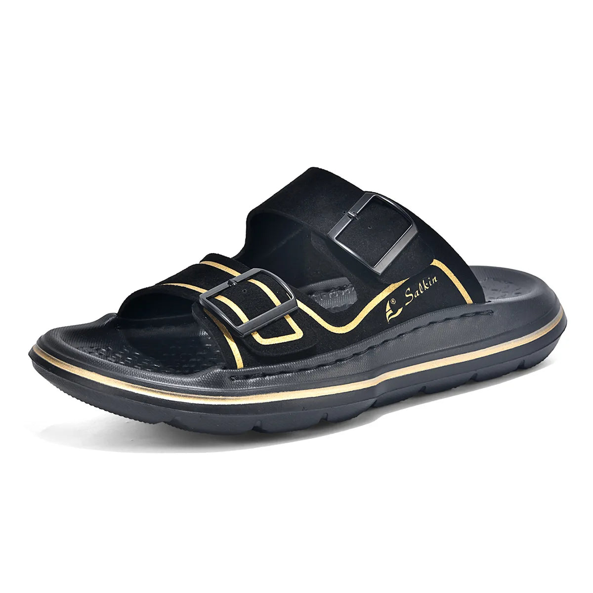 Men's Slippers 2026 Summer Outdoor Beach Sandals Non Slip Flip Flops New Flat Slippers High Quality Men's Shoes Home Slippers