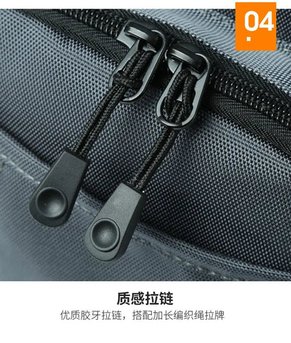 14 Pocket Men Shoulder Messenger Bag Waterproof Crossbody Bags Waterproof Oxford Travel Handbag Large Capacity Storage Work Bags