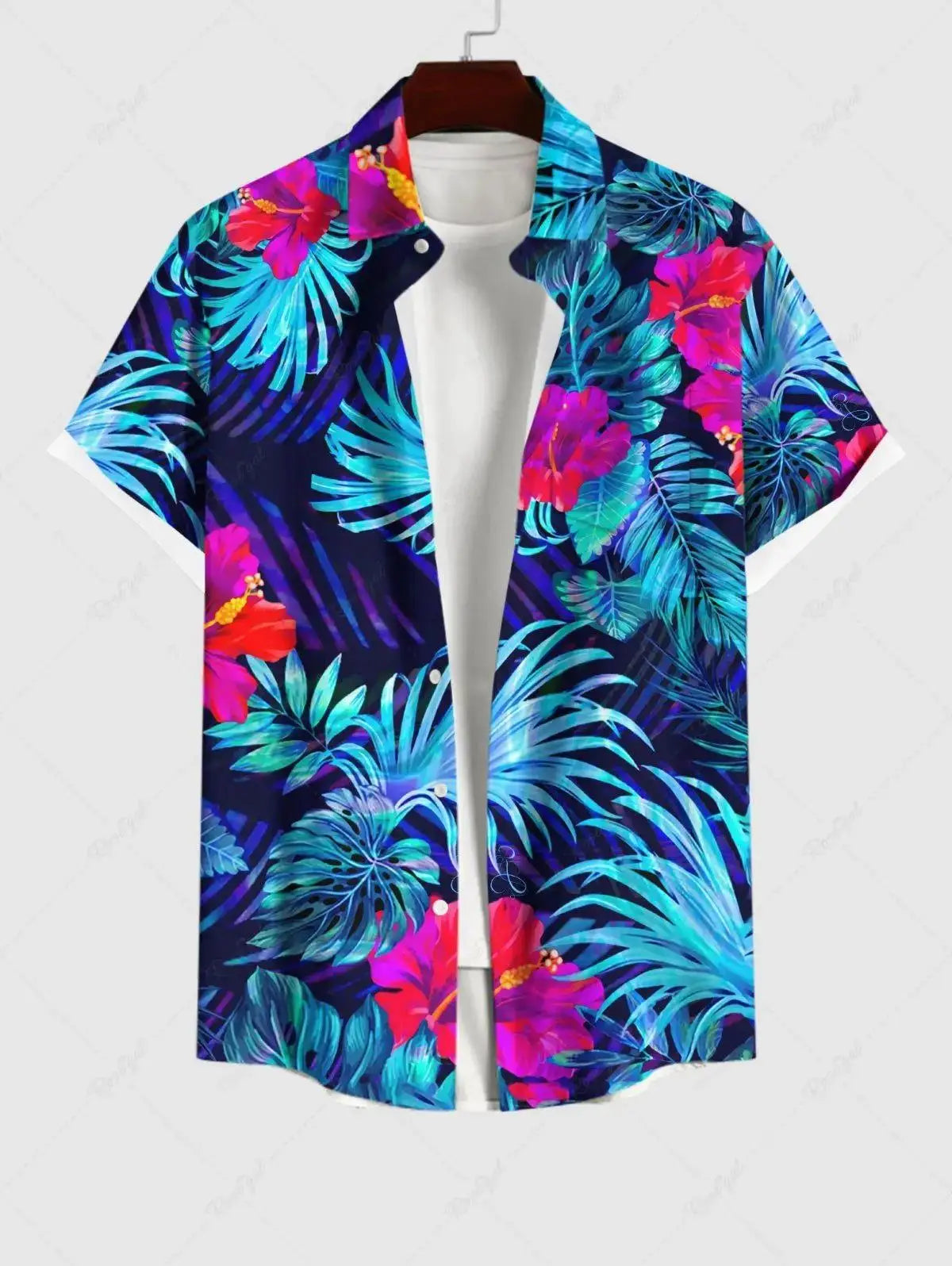 In the summer of 2026, we will add 3D printed men's shirts, Hawaiian shirts with buttons, beach vacation shirts, short-sleeved s