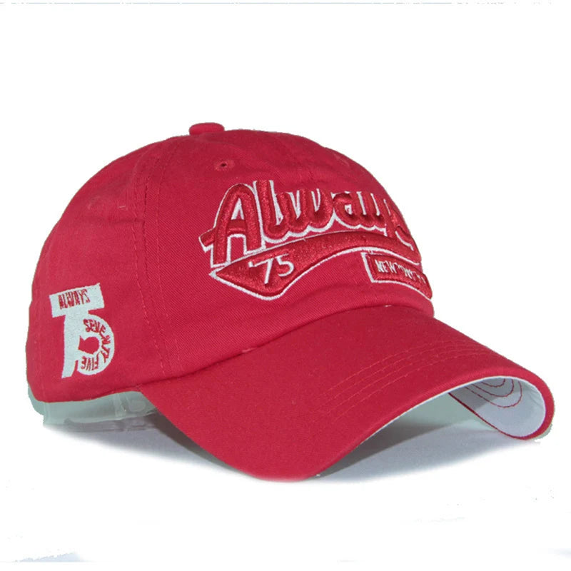 Men Women Baseball Cap Fashion Embroidered Bone Dad Hats Outdoor Sports Sunshade Hip Hop Cotton Sun Visor Snapback Gorras H035