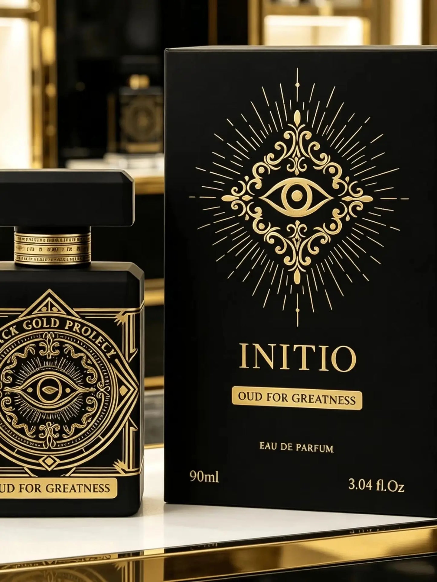 Unisex Perfume – Luxury Long-Lasting 90ML Oriental Woody Eau De Parfum with Oud Vanilla Musk & Rose for Daily Signature Scent