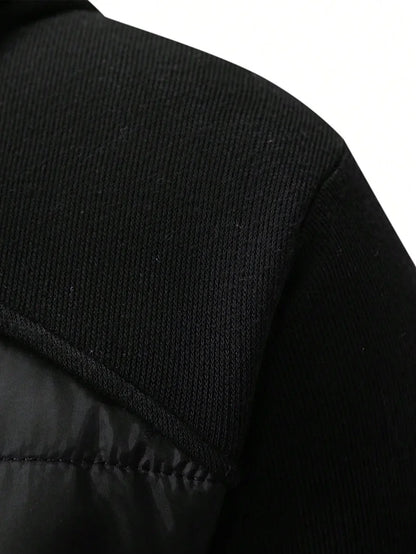Big Size Men's Casual Full Zip Sweaters Knitted Cardigan with Hood Autumn Winter Male Clothing
