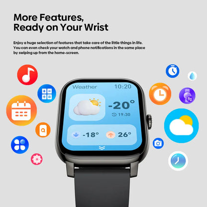 New Zeblaze Btalk PRO 1.91'' HD Display Voice Calling Smart Watch Multiple Sports Modes Health Tracking Smartwatch