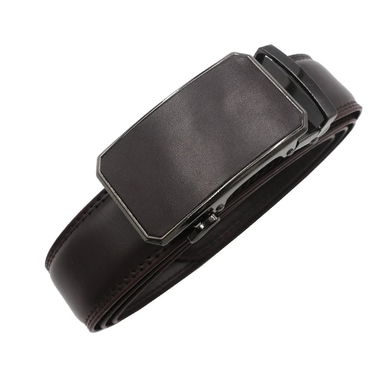 Women man Genuine Leather Belt For Female Strap Casual All-match Ladies Adjustable Belts Designer Automatic man belt buckle