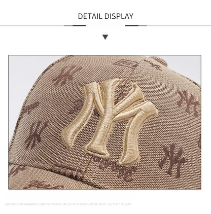 Fashion New High Quality Women Men Cap Hat Cool Lady Male MY Letters Baseball Cap Outdoor Visors Sun Cap Hat For Women Men