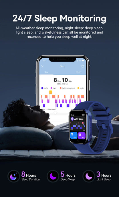 VS30 PRO Smart Watch 1.93-inch AMOLED Display Bluetooth Call Sports Modes Health Monitoring 1ATM Waterproof Custom Watch Fa