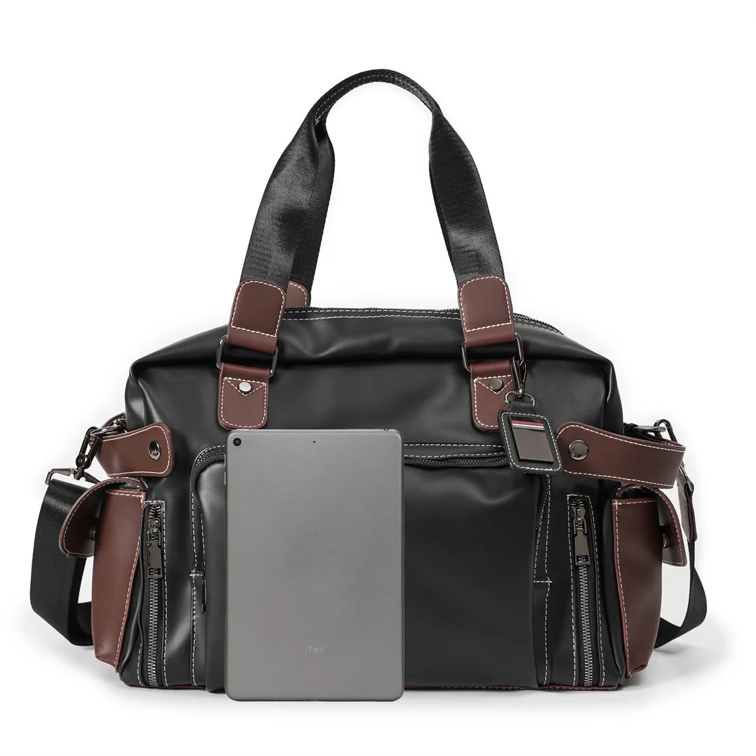 High Quality Handbag Men Business Briefcase Vinatge Fashion Top-Handle Bags For Men Large capacity Travel Laptop Bags Satchels