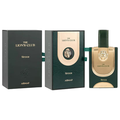 Armaf the Lion’S Club Feroce – Aromatic, Spicy, Oud – Eau De Parfum Spray Long-Lasting Fragrance for Men, 3.4 Ounce / 100 ml
