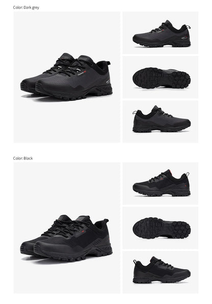 Baasploa Men Hiking Shoes New Outdoor Climbing Waterproof Non-slip Wear-resistant Sneakers Male Casual Lace-Up Walking Shoes ﻿