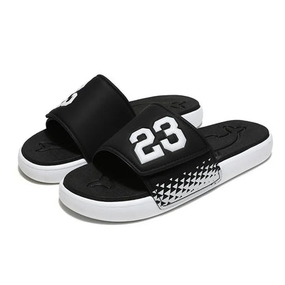 Men's Platform Slippers EVA Soft Soled Pillow Slippers Summer Beach Flip Flops Anti Slip Bathroom Home Fashionable Slippers