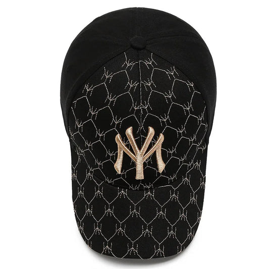 Fashion New MY Embroidered Baseball Cap Men Women Outdoor Sport Visor Sun Hat Adjustable Breathable Snapback Hip Hop Hats Gorras